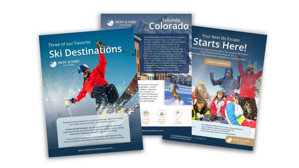 3 Ski Destinations